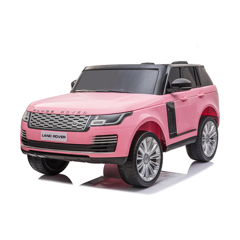 Masinuta electrica cu telecomanda Range Rover Vogue 12V 10Ah Pink 10Ah imagine 2022 protejamcopilaria.ro