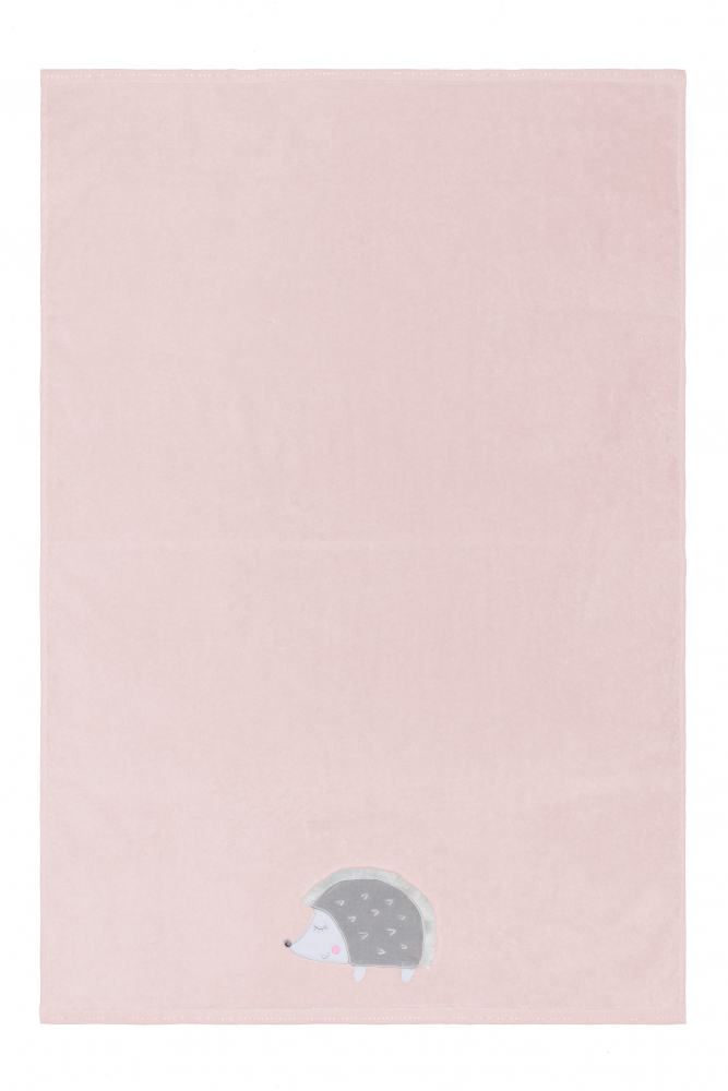 Prosop brodat arici pink 120x75 cm Fillikid