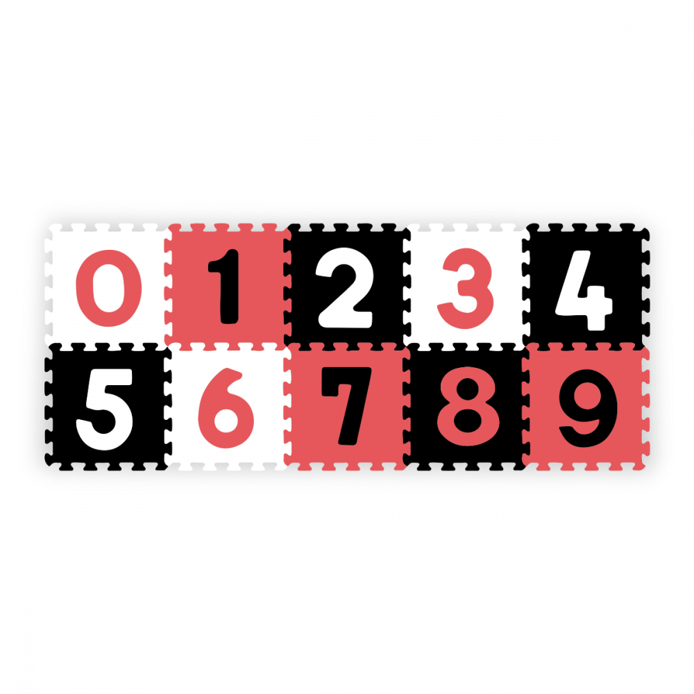 Puzzle Cifre - covoras din spuma 10 buc 27404 - 3