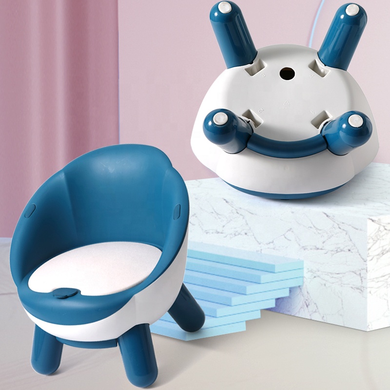 Scaun de masa Little Mom Booster Chair Blue - 4 | YEO