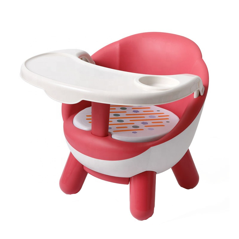 Scaun de masa Little Mom Booster Chair Pink