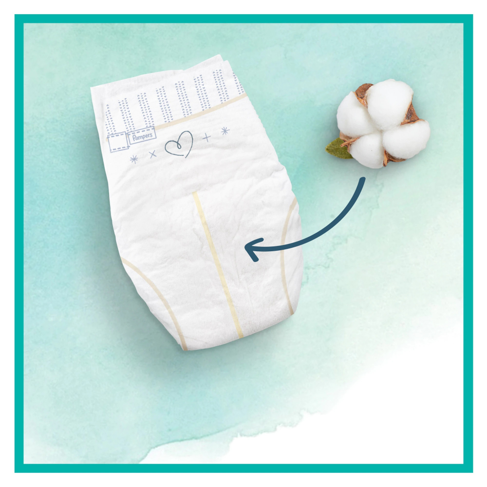 Scutece Pampers Harmonie XXL Box Marimea 2, 4-8 kg 132 buc - 3 | YEO