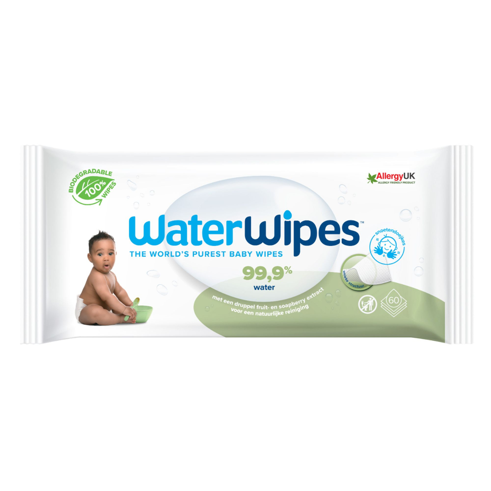 Servetele umede Water Wipes Soapberry 60 buc - 4
