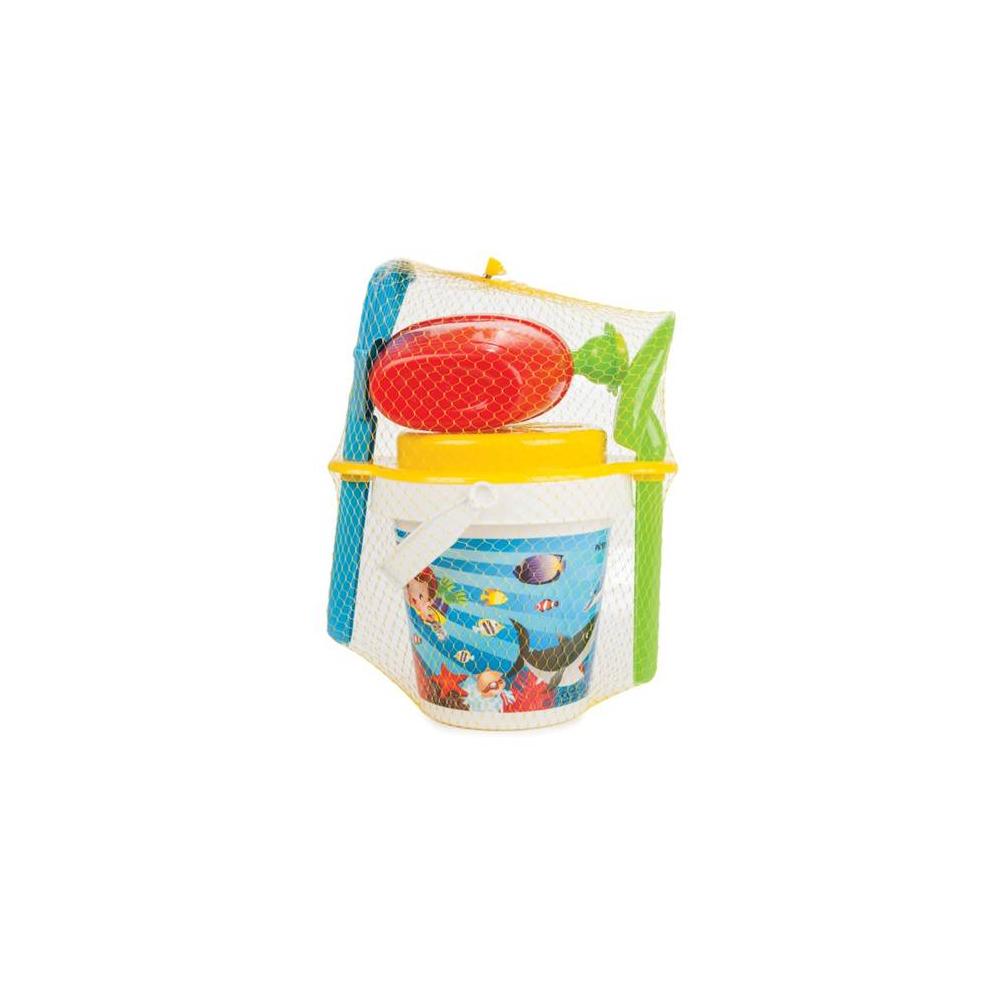 Set galetusa si forme pentru nisip Super sand Bucket - 1 | YEO