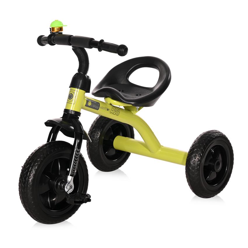Tricicleta pentru copii A28 roti mari Green Black