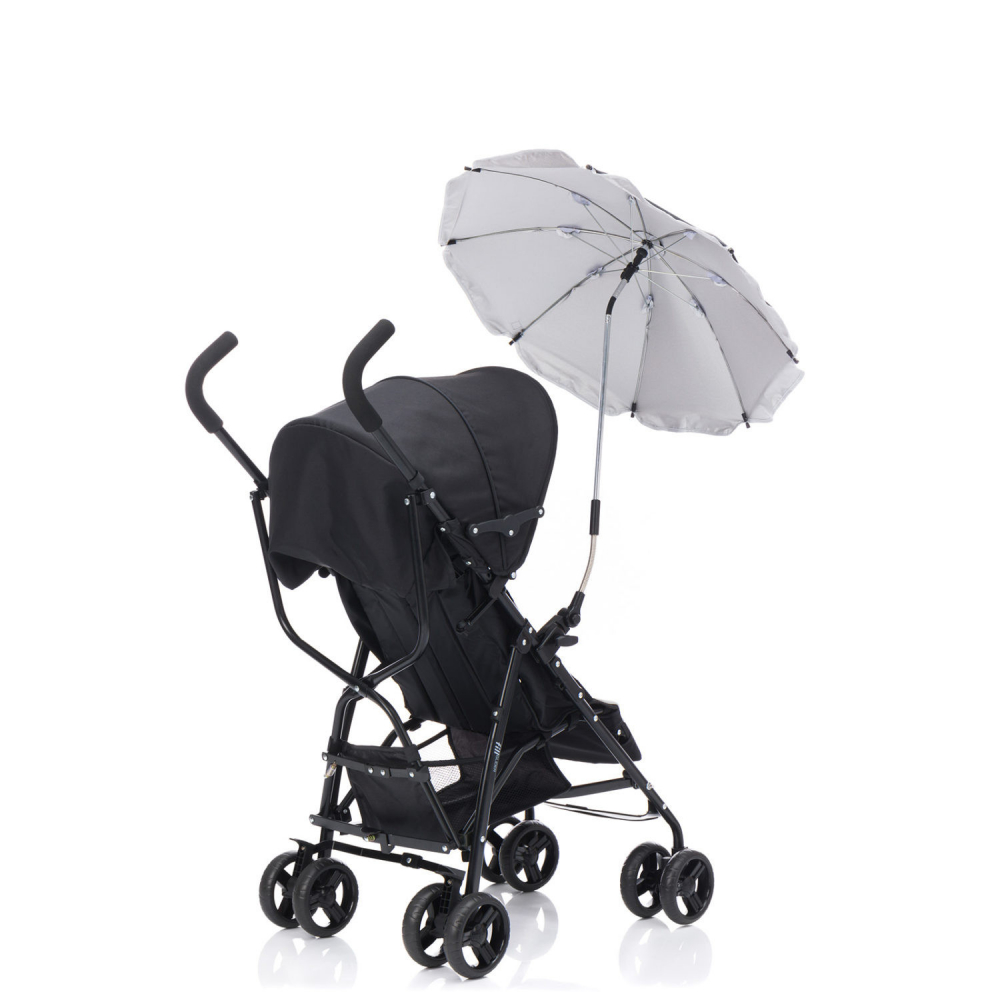 Umbrela pentru carucior 75 cm UV 50+ Easy fit Grey Fillikid - 1 | YEO