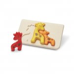 Girafe puzzle din lemn Plan Toys