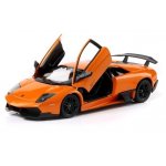 Masinuta metalica Lamborghini Murcielago LP670-4 portocaliu scara 1:24