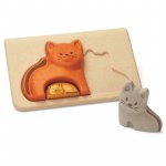 Pisici puzzle din lemn Plan Toys