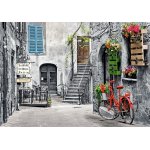 Puzzle Castorland Charming Alley with Red Bicycle 500 piese