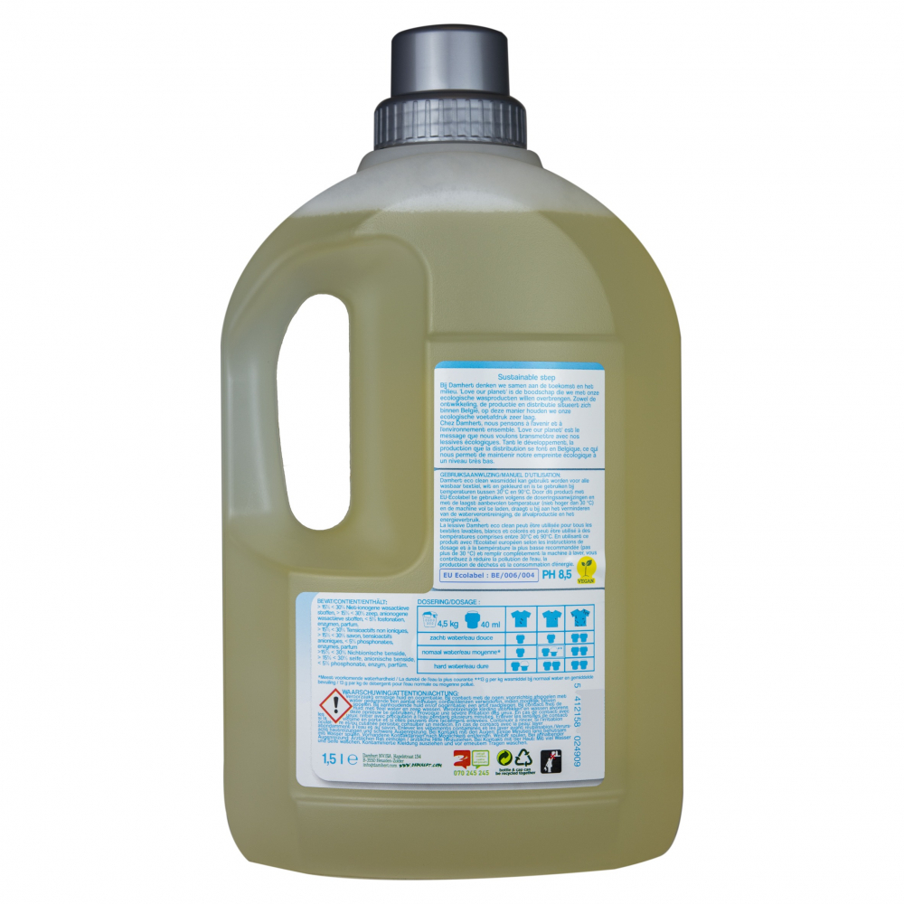 Detergent Lichid Bio Pentru Rufe Ph 8,5 1500ml