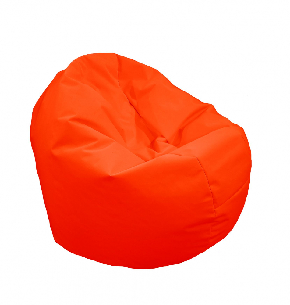 Fotoliu beanbag ralaxo teteron orange neon umplut cu perle polistiren - 2