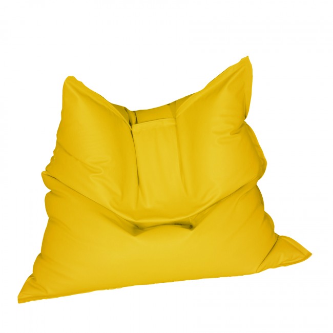Fotoliu mare magic pillow yellow quince pretabil si la exterior umplut cu perle polistiren nichiduta.ro imagine 2022