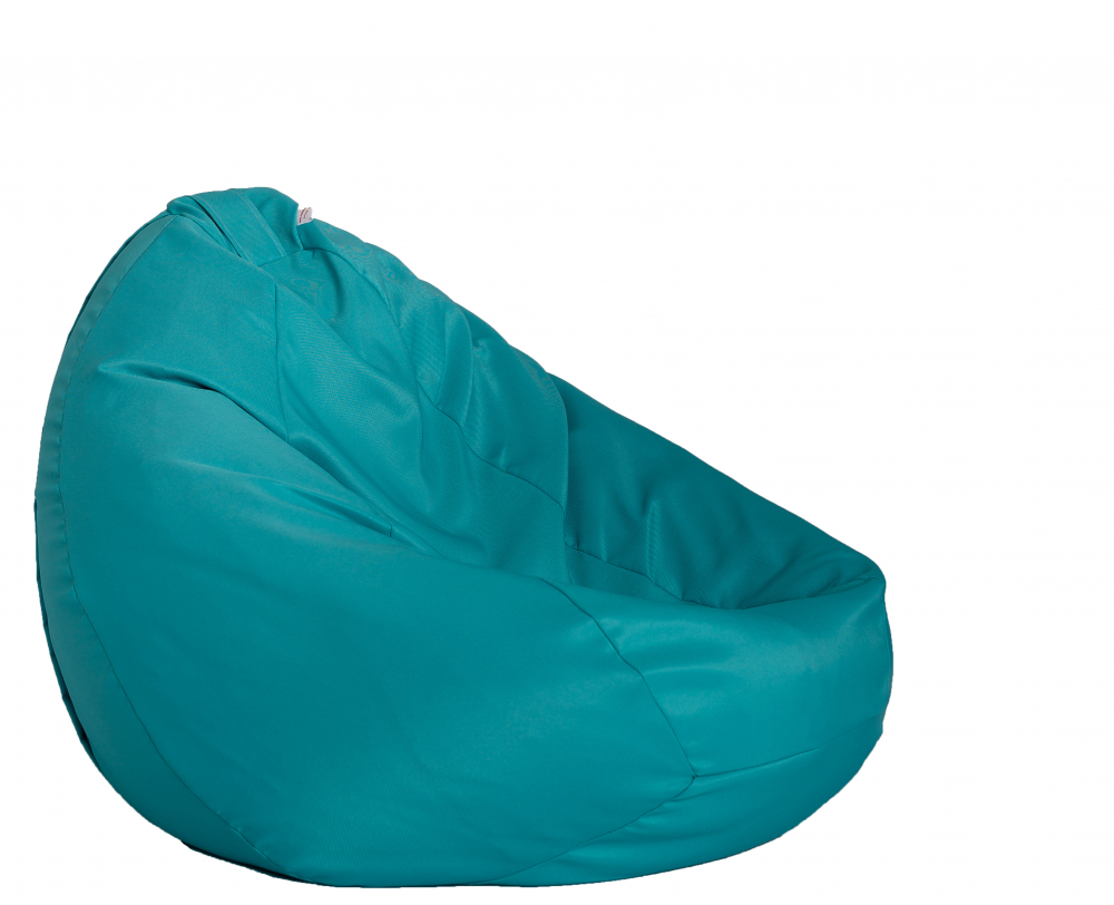 Fotoliu puf tip sac nirvana grande panama aqua pretabil si la exterior umplut cu perle polistiren - 4