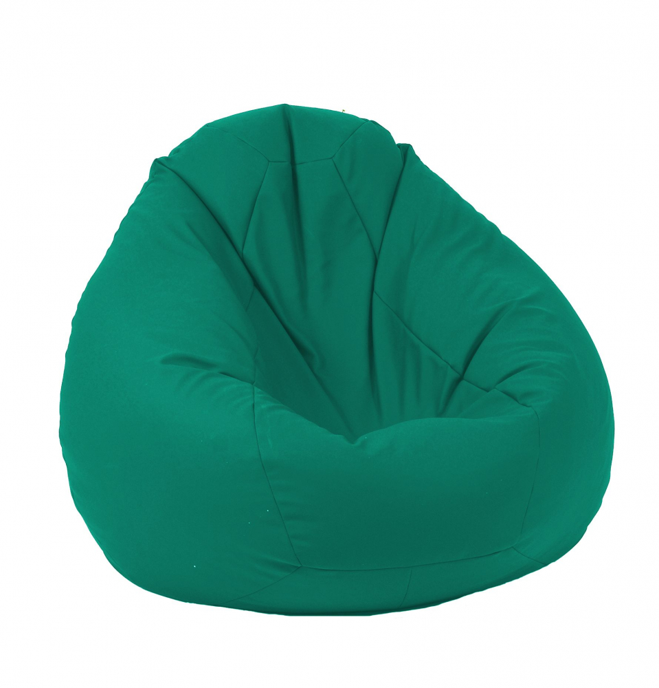 Fotoliu pufrelax tip sac nirvana gigant smarald pretabil si la exterior umplut cu perle polistiren beanbag marca pufrelax - 4