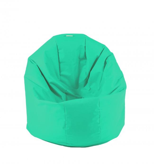 Fotoliu mediu relaxo xl panama light mint umplut cu perle polistiren beanbag marca Pufrelax