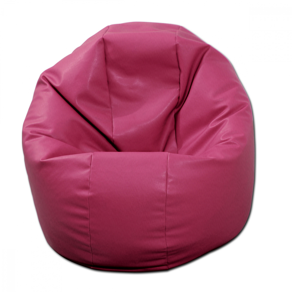 Fotoliu pentru copii 2-14 ani relaxo roz bombon umplut cu perle polistiren marca Pufrelax - 2