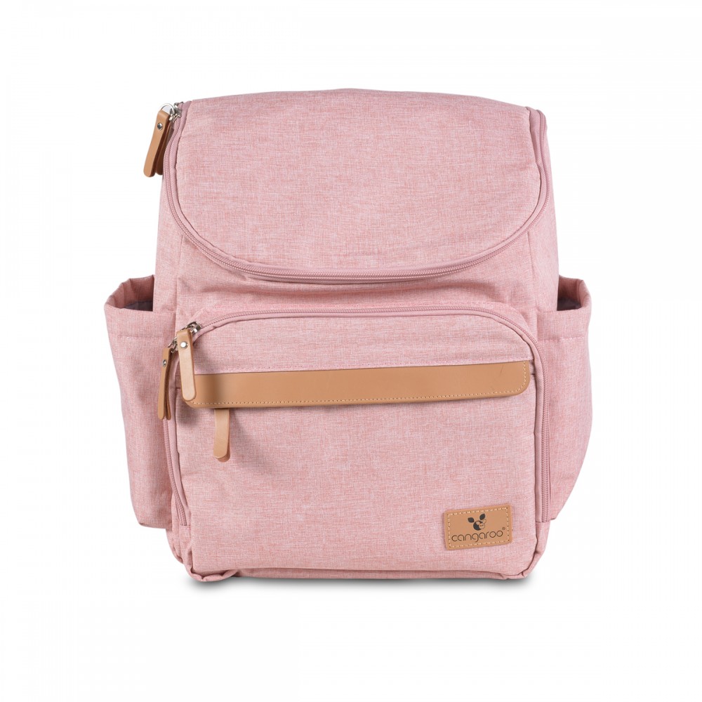 Geanta multifunctionala tip rucsac cangaroo megan pink