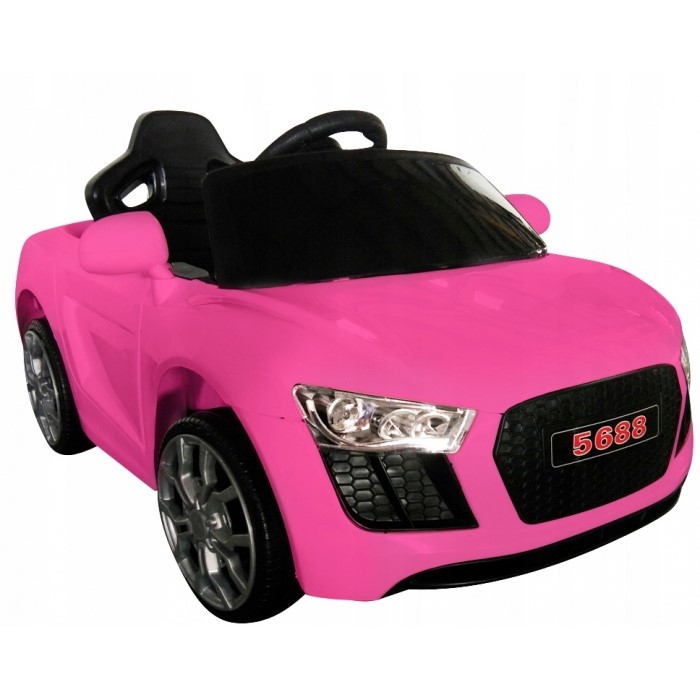 Masinuta electrica cu telecomanda Cabrio AA4 R-Sport roz La Plimbare 2023-10-01 3