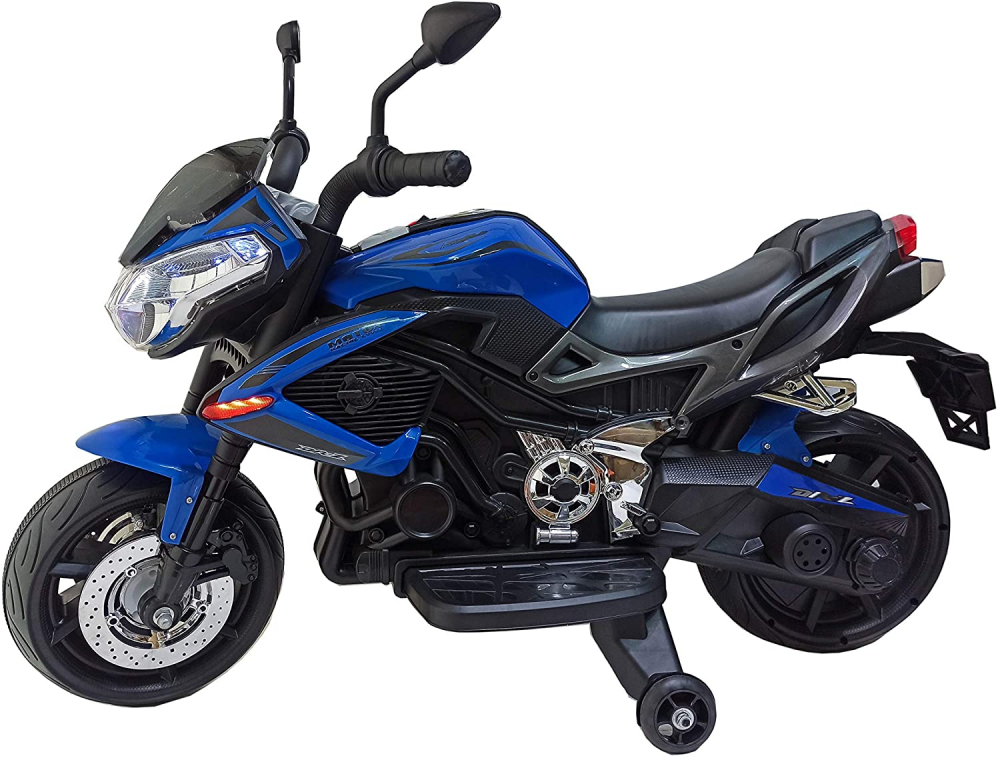 Motocicleta electrica cu doua motoare Nichiduta Moto Speed Blue - 3