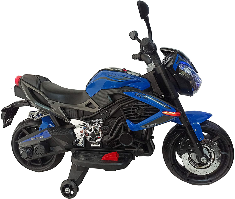 Motocicleta electrica cu doua motoare Nichiduta Moto Speed Blue - 4