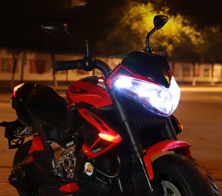 Motocicleta electrica cu doua motoare Nichiduta Moto Speed Red - 6