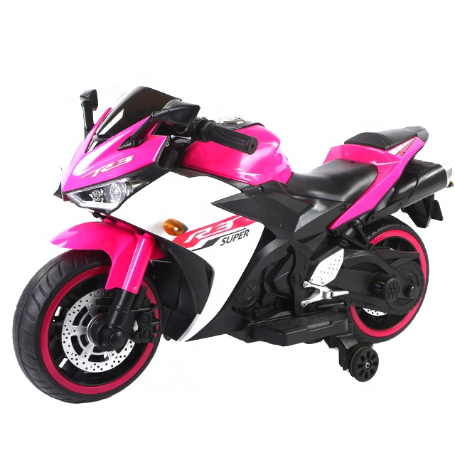 Motocicleta electrica cu scaun din piele Nichiduta Yamade Pink - 2