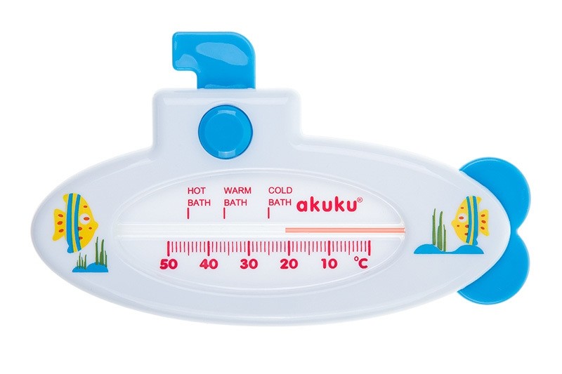 Termometru de baie Akuku A0396 Submarin alb A0396 imagine noua responsabilitatesociala.ro