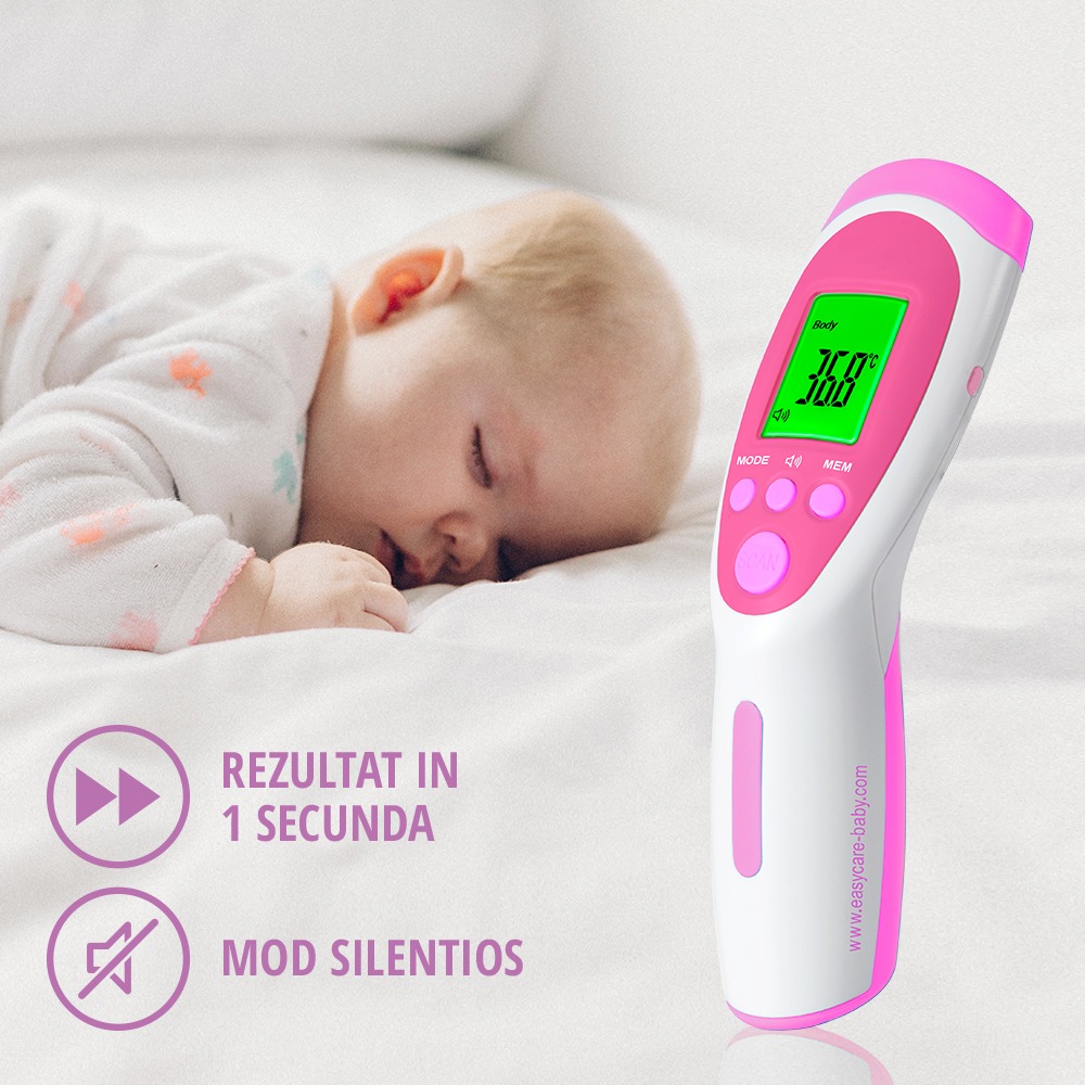 Termometru non contact multifunctional 6in1 Easycare Baby cu infrarosu - 1 | YEO