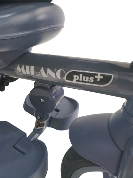 Tricicleta pliabila Bebe Royal Milano Plus Albastru Triciclete Copii imagine 2022
