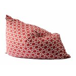 Fotoliu tip p Fotoliu tip Perna Magic Pillow XXL, Perry Red (Gama Premium Textil) umplut cu fulgi de burete memory mix Zoom        Fotoliu tip Perna M