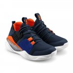 Pantofi sport baieti Bibi Line Flow naval/orange 28 EU