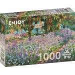 Puzzle 1000 piese  Claude Monet The Artist Garden at Giverny