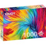 Puzzle 1000 piese Colorful Paint Swirl