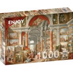 Puzzle 1000 piese  Paolo Panini Views of Modern Rome