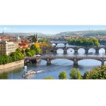 Puzzle Castorland Vltava Bridges in Prague 4000 piese