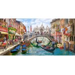 Puzzle panoramic Castorland  Charms of Venise 4000 piese