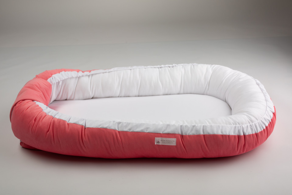 Babynest coral velvet