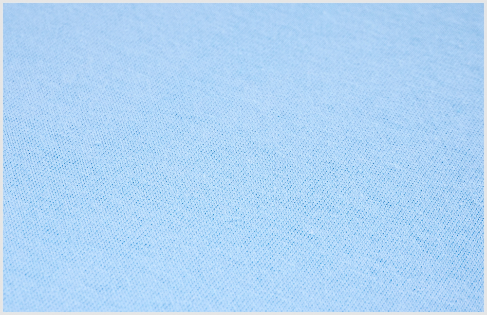 Cearsaf de bumbac jersey cu elastic Sensillo 140x70 cm albastru - 1