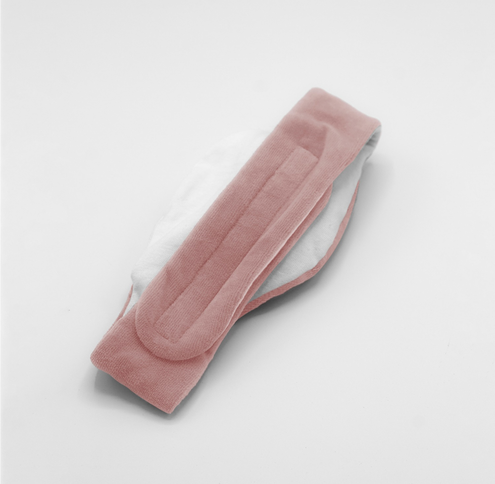 Centura anticolici cu samburi de cirese Sleepy Cloud Rose - 7