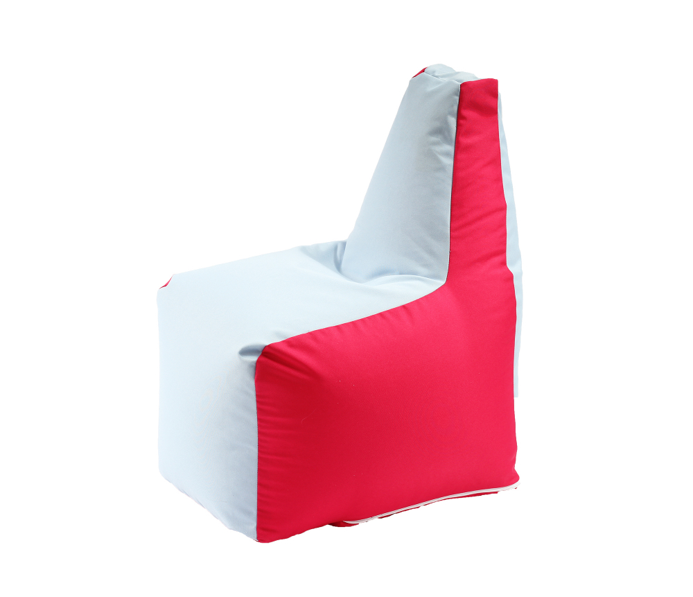 Fotoliu puf tip scaun pentru copii 2-8 ani sunlounger junior panama martisor umplut cu perle polistiren - 1