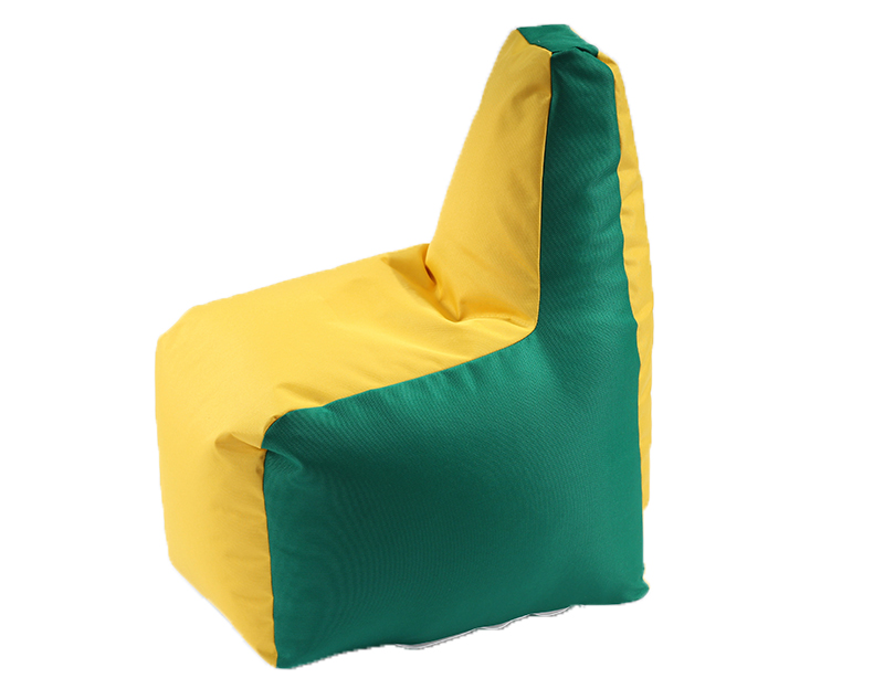 Fotoliu puf tip scaun pentru copii 2-8 ani sunlounger junior panama nature umplut cu perle polistiren