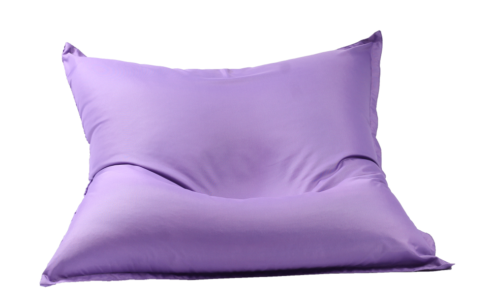 Fotoliu tip perna magic pillow panama mov pretabil si la exterior umplut cu perle polistiren