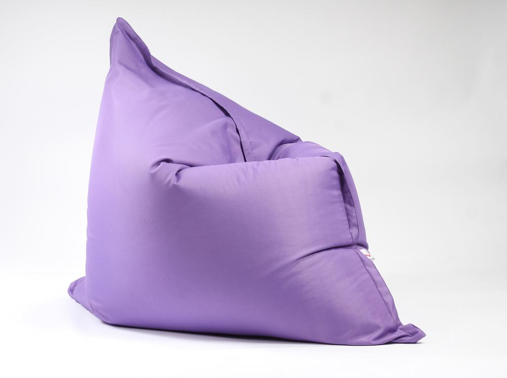 Fotoliu tip perna magic pillow panama mov pretabil si la exterior umplut cu perle polistiren - 1