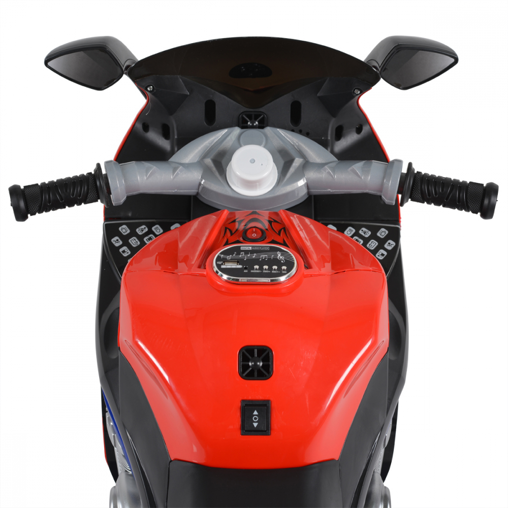 Motocicleta electrica cu lumini LED Legend Red - 4