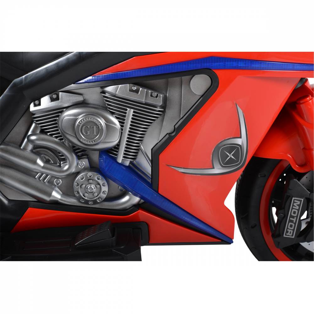 Motocicleta electrica cu lumini LED Legend Red - 5
