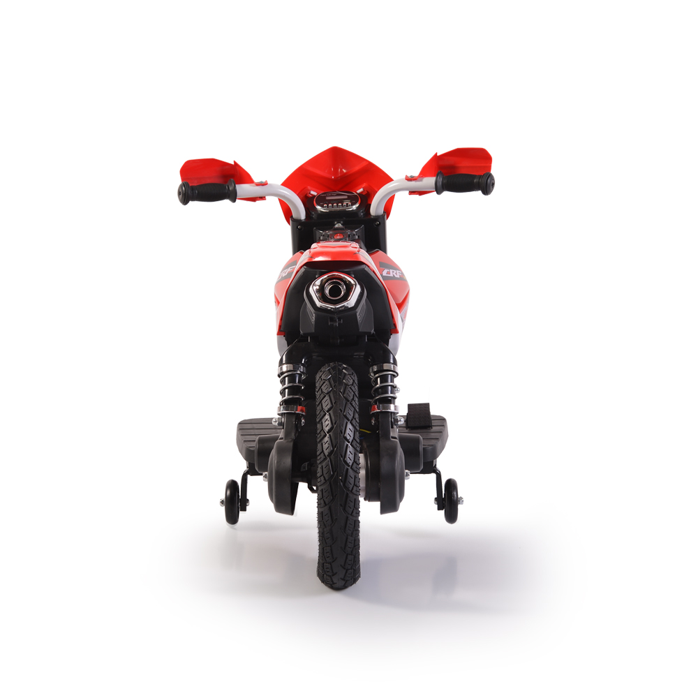 Motocicleta electrica cu roti gonflabile Super Moto Red
