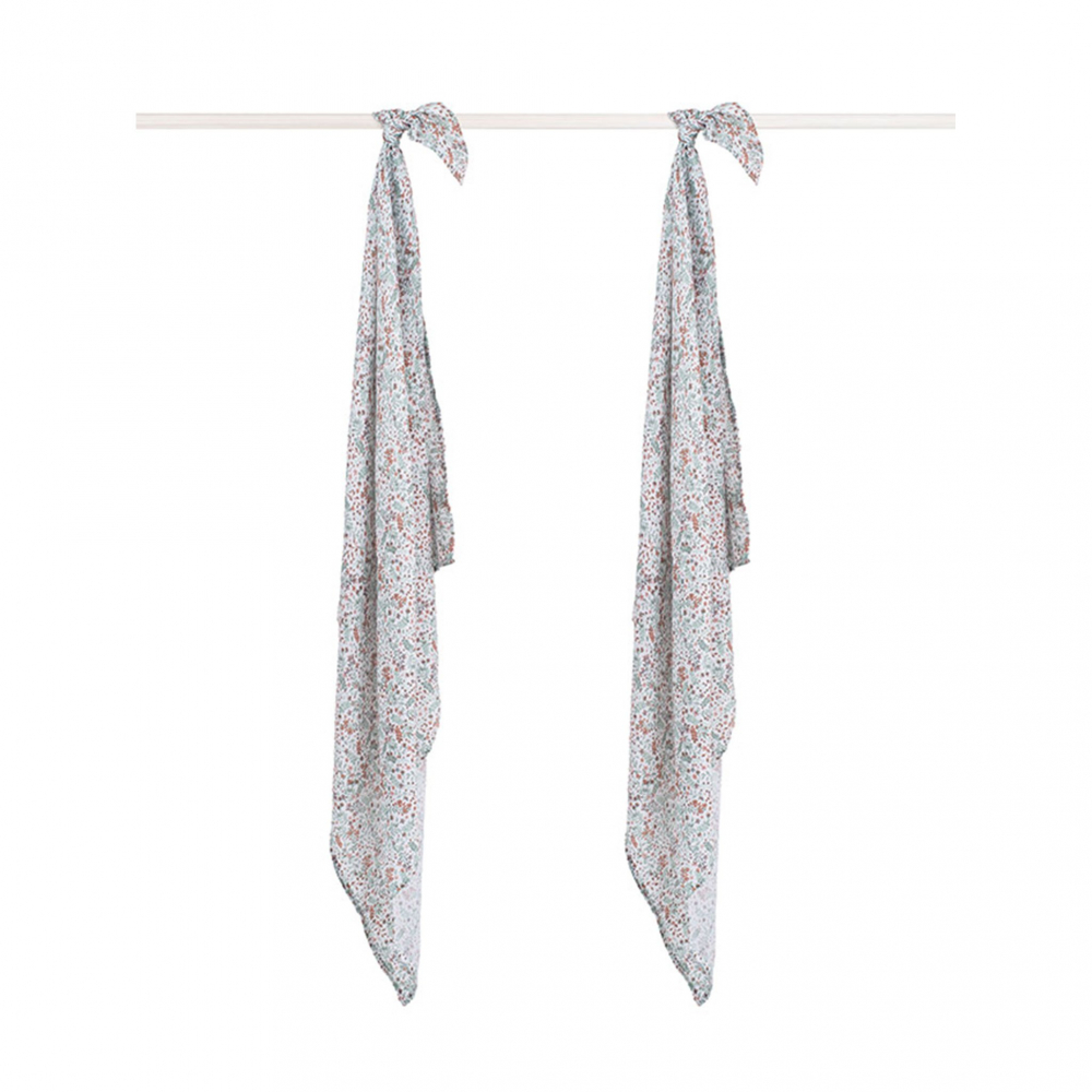 Set 2 scutece jollein bloom 115x115cm