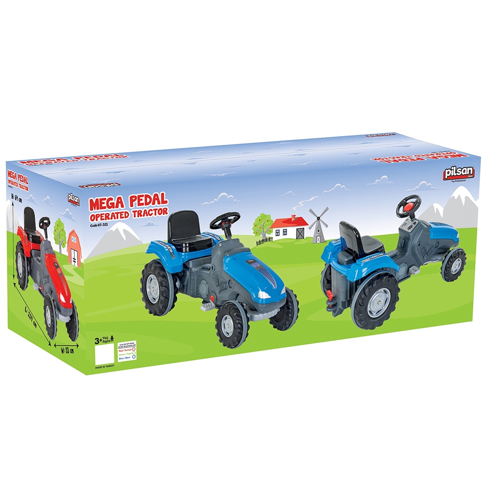 Tractor cu pedale Pilsan Mega Green - 2