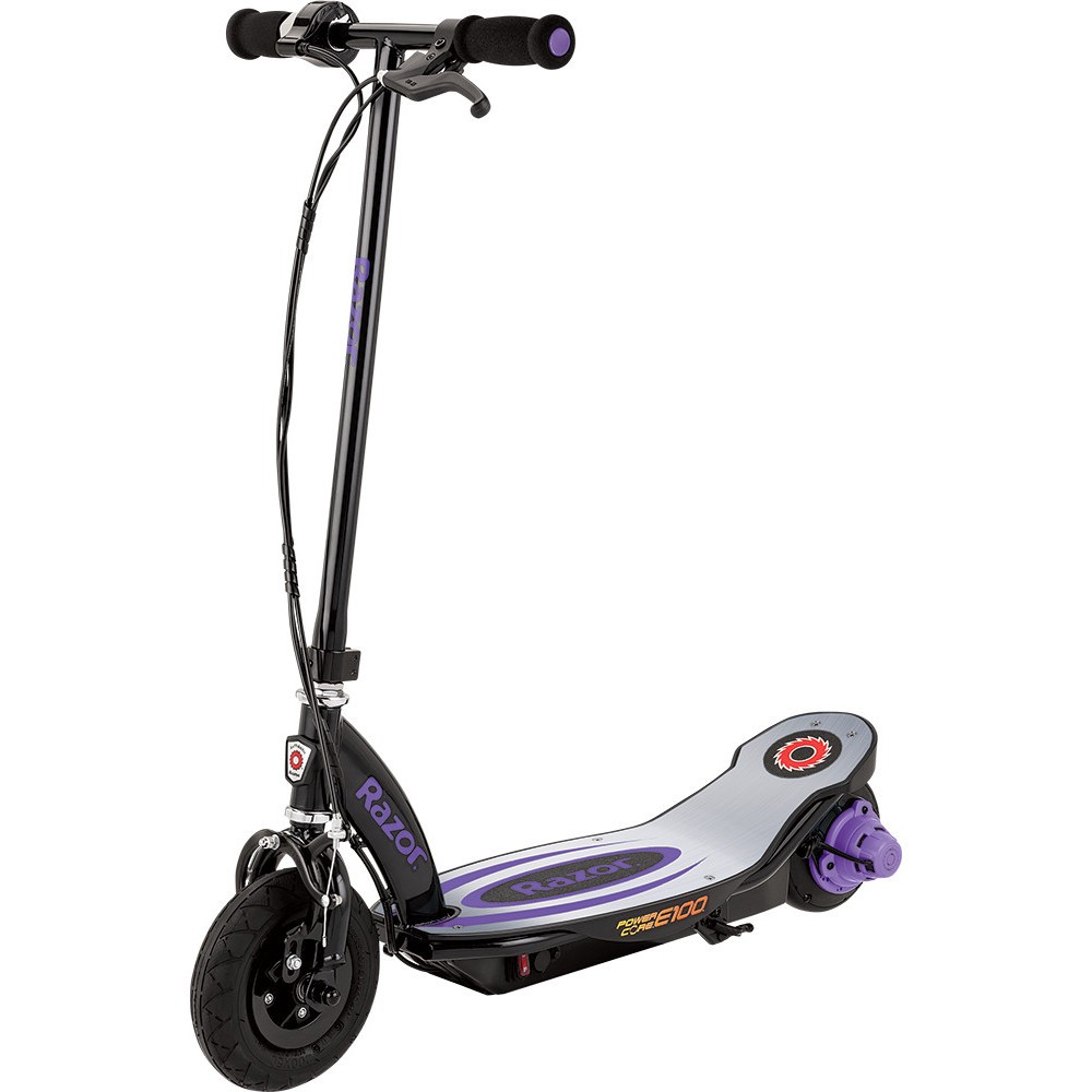Trotineta electrica Razor Power Core E100 cu platforma din aluminiu NegruMov
